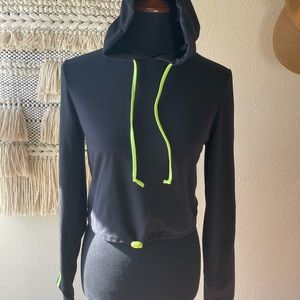 black active hoodie for woman